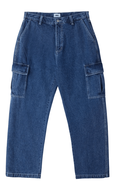 OBEY M BIGWIG CARGO DENIM PANT - Boutique Homies