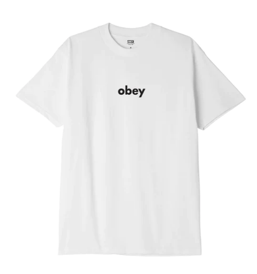 OBEY M LOWER CASE 2 TEE - Boutique Homies