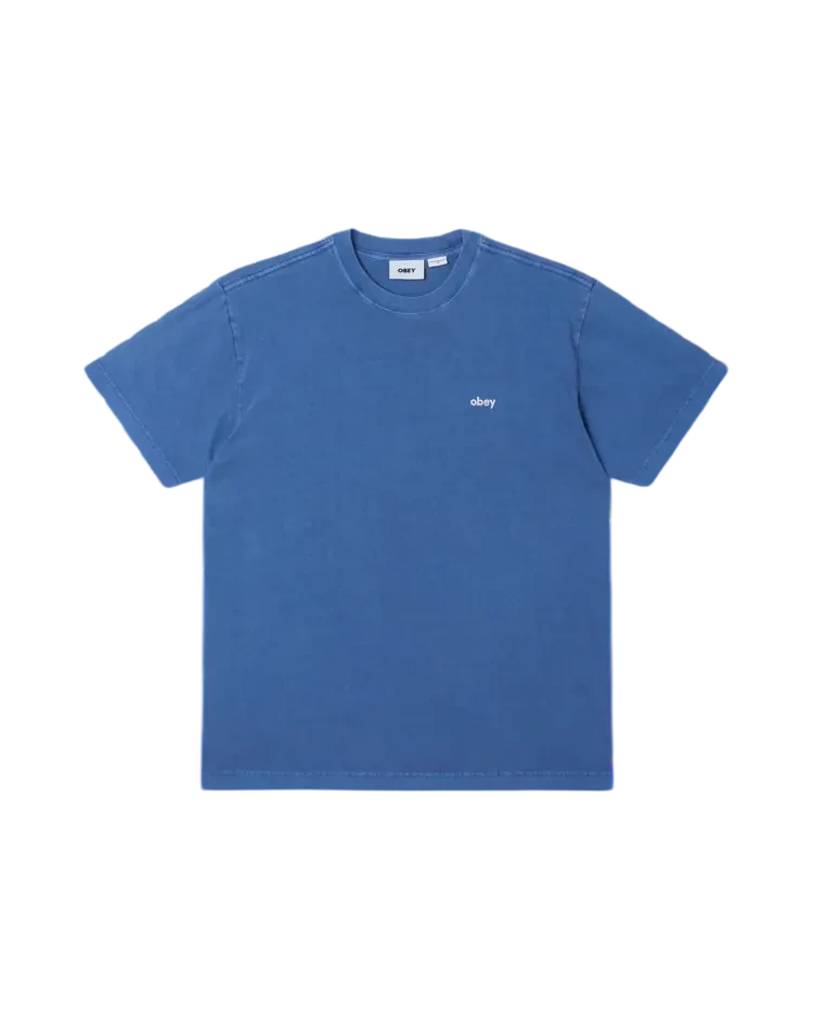OBEY LOWERCASE PIGMENT TEE SS