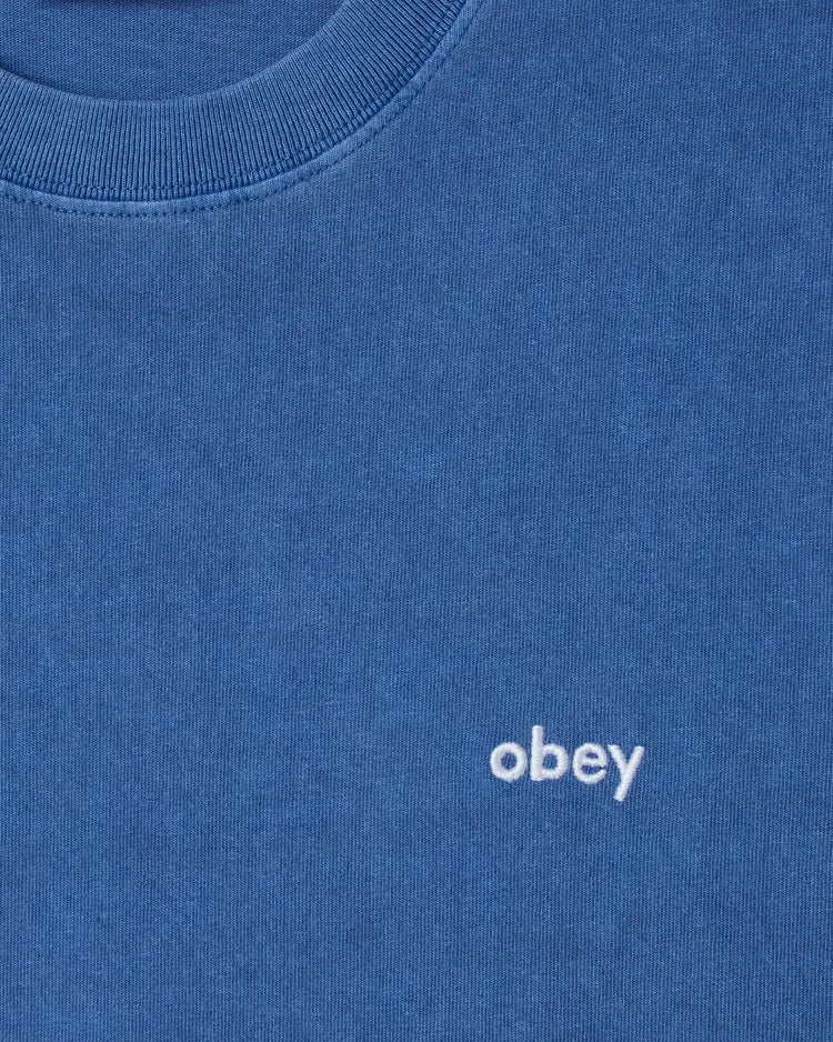 OBEY LOWERCASE PIGMENT TEE SS