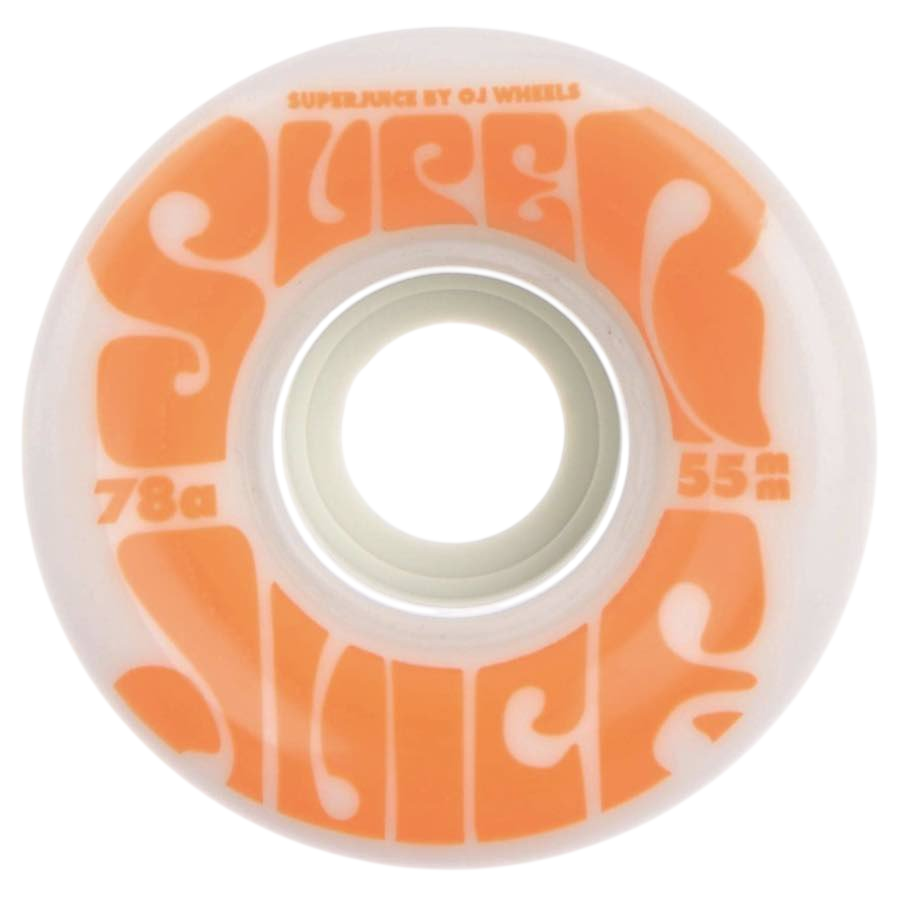 OJS WHEELS MINI SUPER JUICE 78A WHITE - Boutique Homies