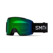 SMITH STASH XL GOGGLE BLACK ChromaPop Everyday Green Mirror - HOMIES