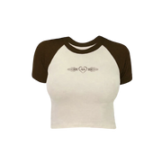 PÂLE W HEART CROP TEE - Boutique Homies