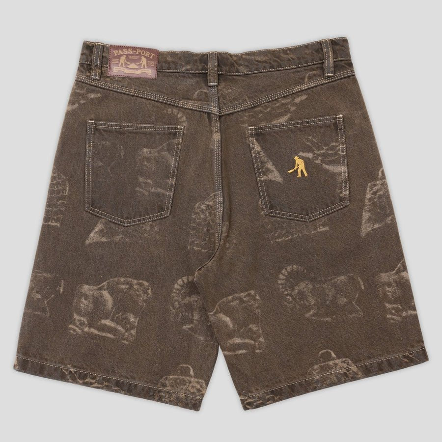 PASSPORT M DENIM WORKERS CLUB SHORT - Boutique Homies