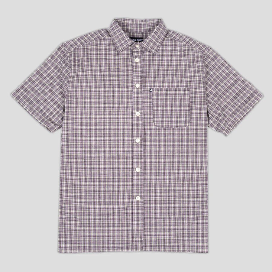 PASSPORT WORKERS CHECK SHIRT SS - Boutique Homies