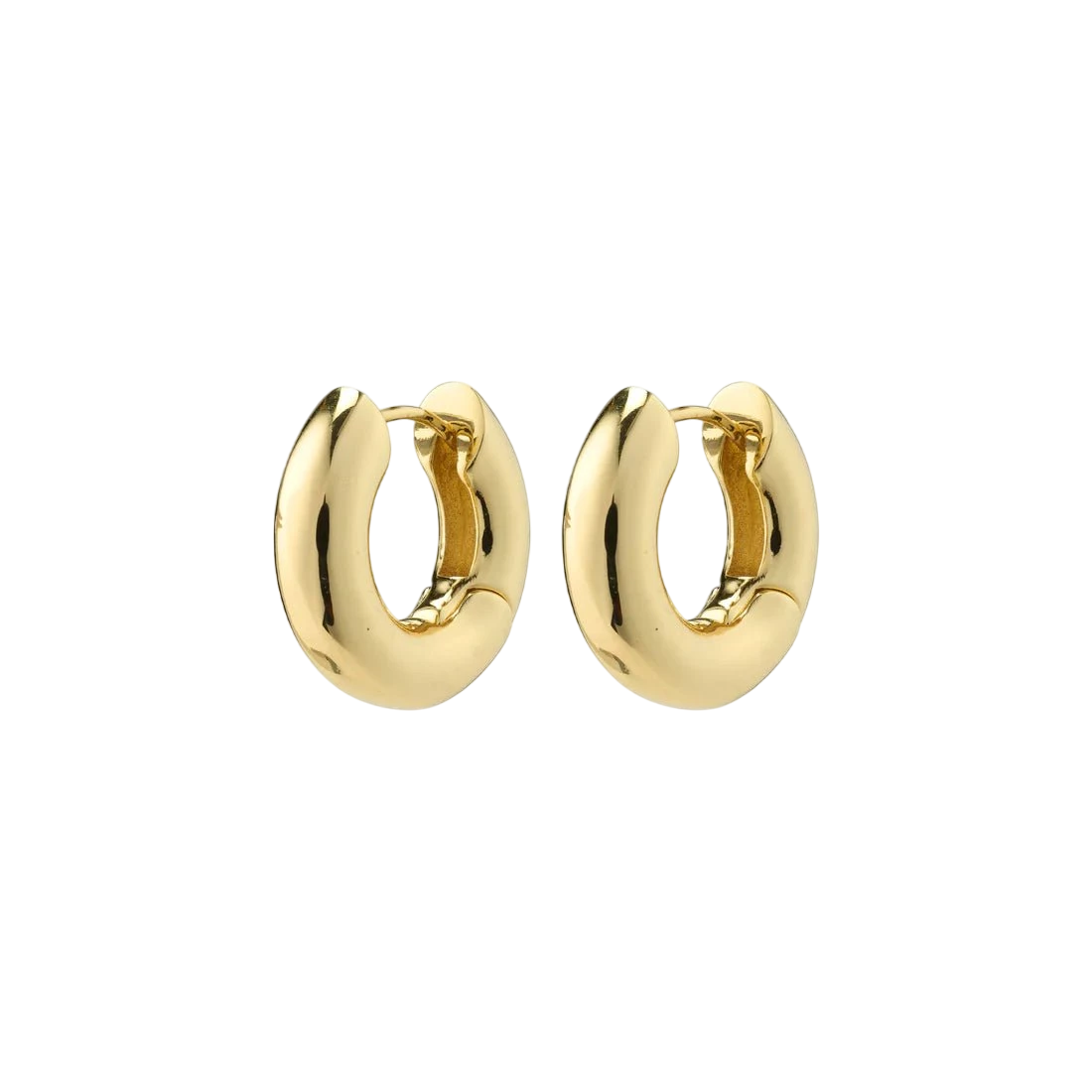 PILGRIM AICA RECYCLED CHUNKY HOOP EARRINGS - Boutique Homies