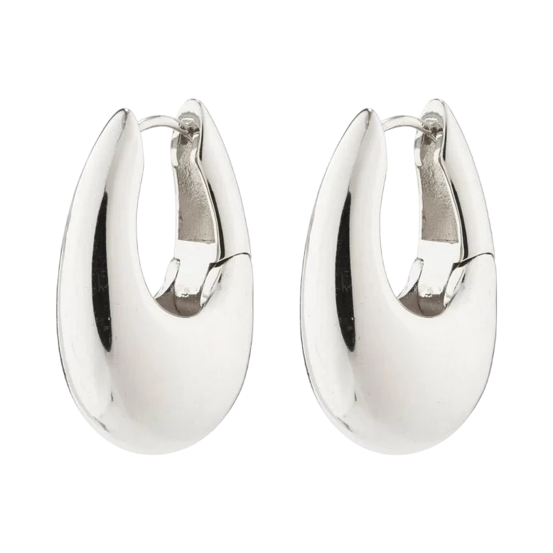 PILGRIM AUTUMN CHUNKY RETRO HOOP EARRINGS - Boutique Homies