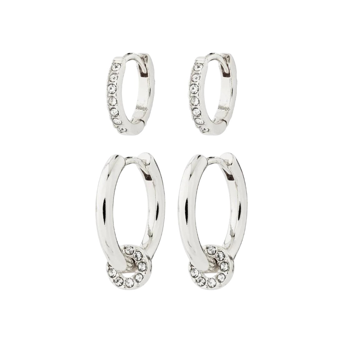 PILGRIM SCOTTIE RECYCLED EARRINGS 2 - IN - 1 SET - Boutique Homies