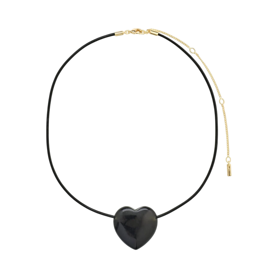 PILGRIM STAY BLACK AGATE NECKLACE - Boutique Homies