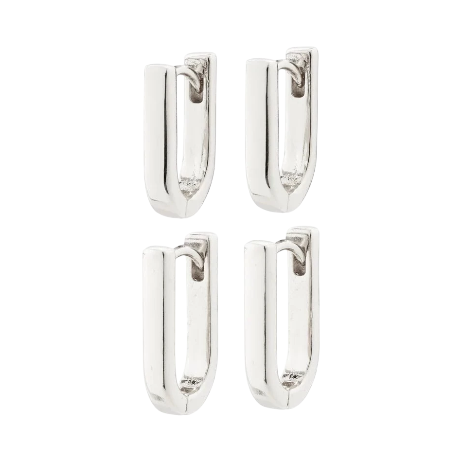 PILGRIM STAY RECYCLED EARRINGS 2 - IN - 1 SET - Boutique Homies