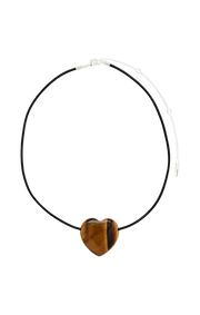 PILGRIM STAY TIGER EYE NECKLACE - Boutique Homies
