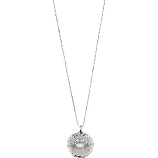 PILGRIM W NECKLACE CANCER SILVER PLATED - Boutique Homies