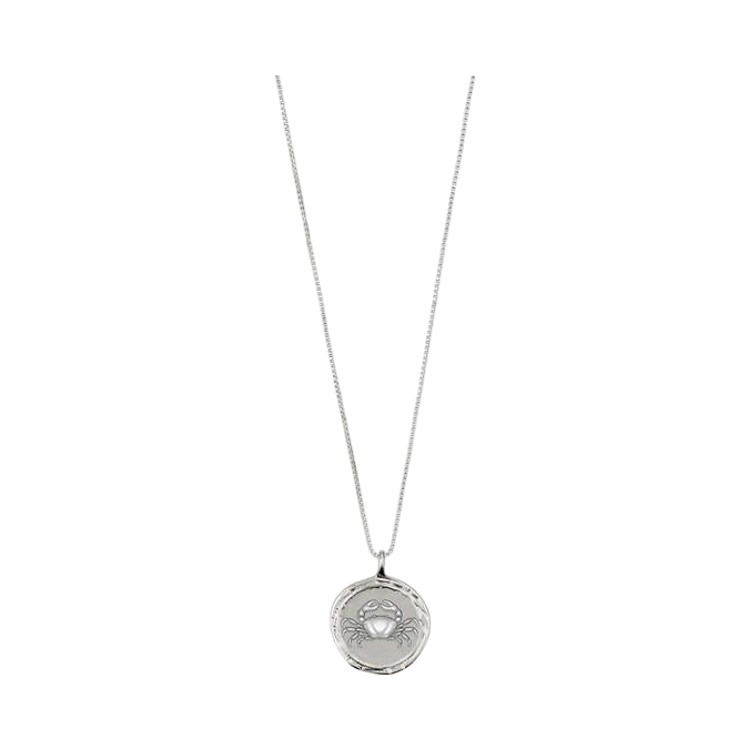 PILGRIM W NECKLACE CANCER SILVER PLATED - Boutique Homies
