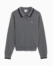 OBEY W GOALIE POLO SWEATER