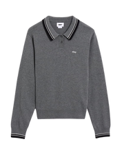 OBEY W GOALIE POLO SWEATER