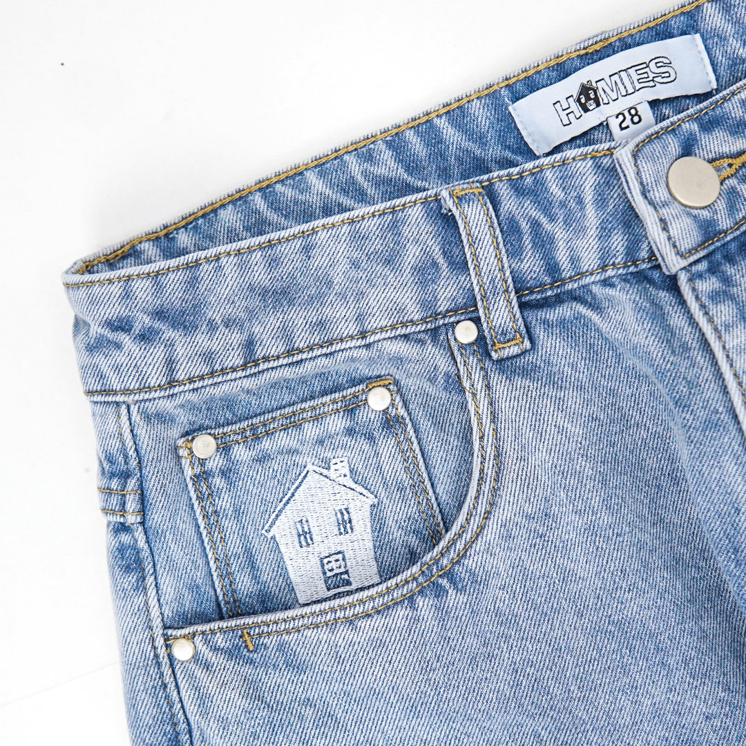 PRÉ-COMMANDE : HOMIES MY BAGGY JEANS SHORTS - Boutique Homies