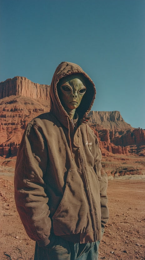 Load video: HOMIES PREMIUM HOODED WORK JACKET