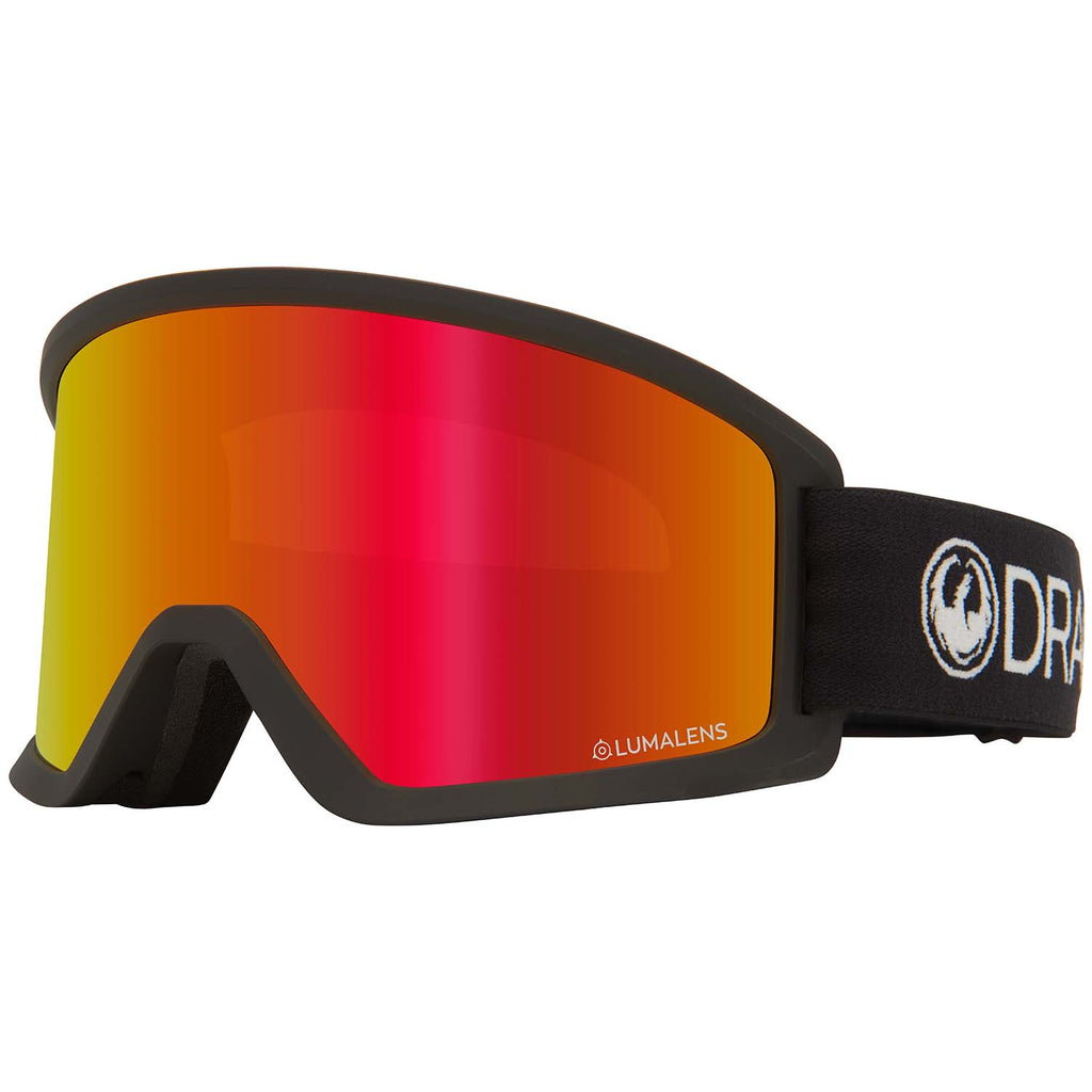 DRAGON DX3 OTG ION GOGGLE BLACK/LUMALENS RED ION
