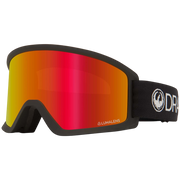 DRAGON DX3 OTG ION GOGGLE BLACK/LUMALENS RED ION