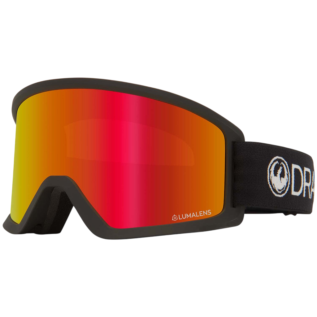 DRAGON DX3 OTG ION GOGGLE BLACK/LUMALENS RED ION
