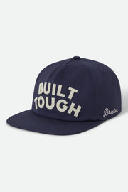 BRIXTON X FORD BUILT TOUGH SNAPBACK - American Navy/Wimbledon White