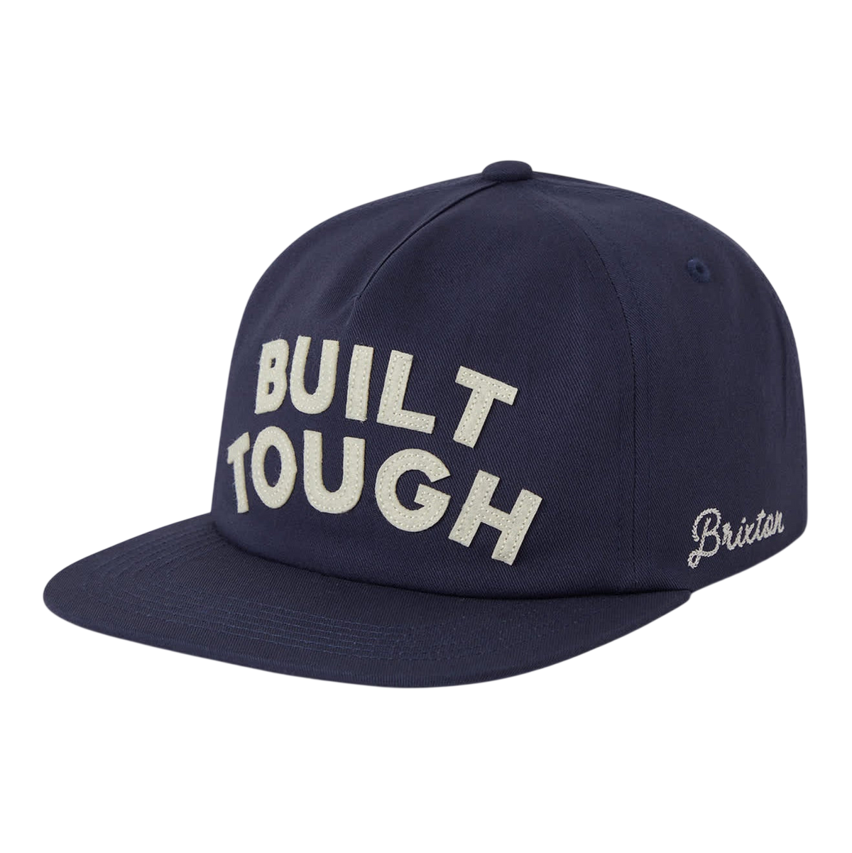 BRIXTON X FORD BUILT TOUGH SNAPBACK - American Navy/Wimbledon White