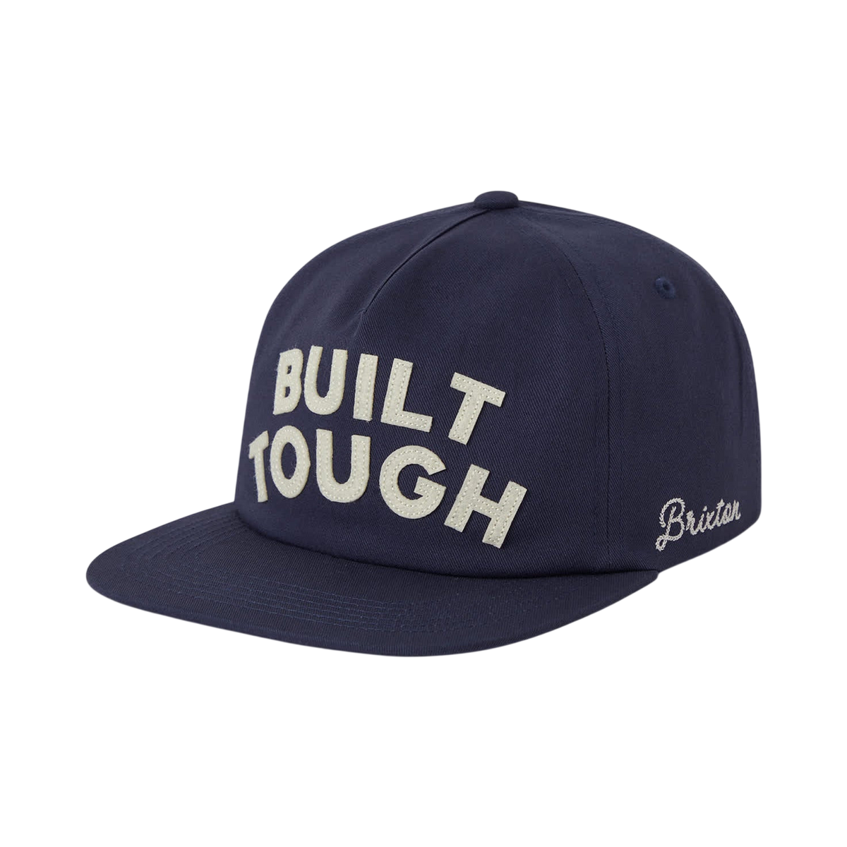 BRIXTON X FORD BUILT TOUGH SNAPBACK - American Navy/Wimbledon White
