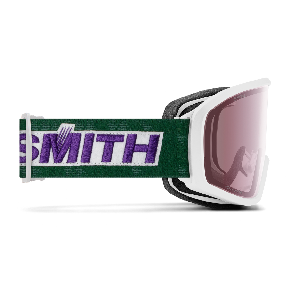 SMITH REASON OTG GOGGLE WHITE RETRO CLASSIC - profil