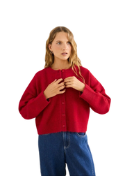 RHYTHM ESTELLE FLUFFY CARDIGAN