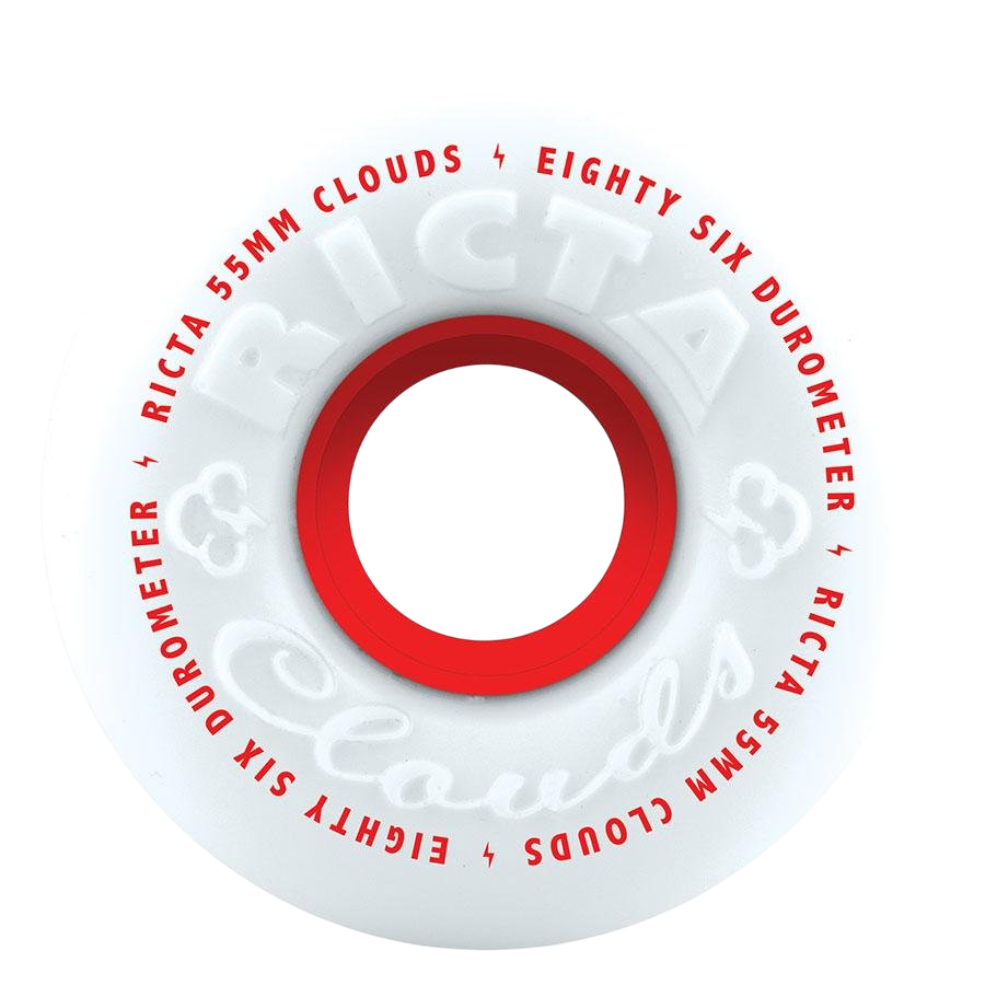 RICTA WHEELS CLOUDS RED 86A - Boutique Homies