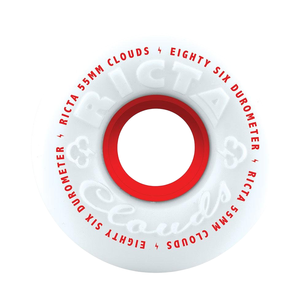 RICTA WHEELS CLOUDS RED 86A - Boutique Homies