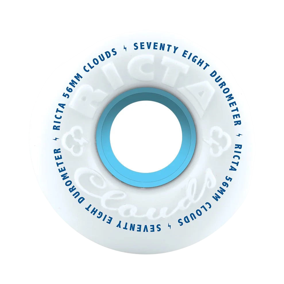 RICTA WHEELS CLOUDS WHITE 78A 56MM - Boutique Homies