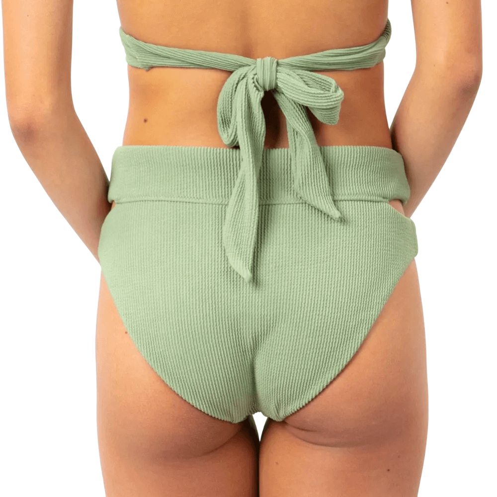 RIPCURL SOLID HI-WAIST CHEEKY - Boutique Homies
