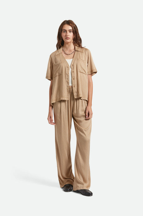 BRIXTON W HUDSON LOUNGE S/S WOVEN 