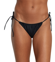 RVCA W SOLID TIE SKIMPY BIKINI BOTTOMS - Boutique Homies