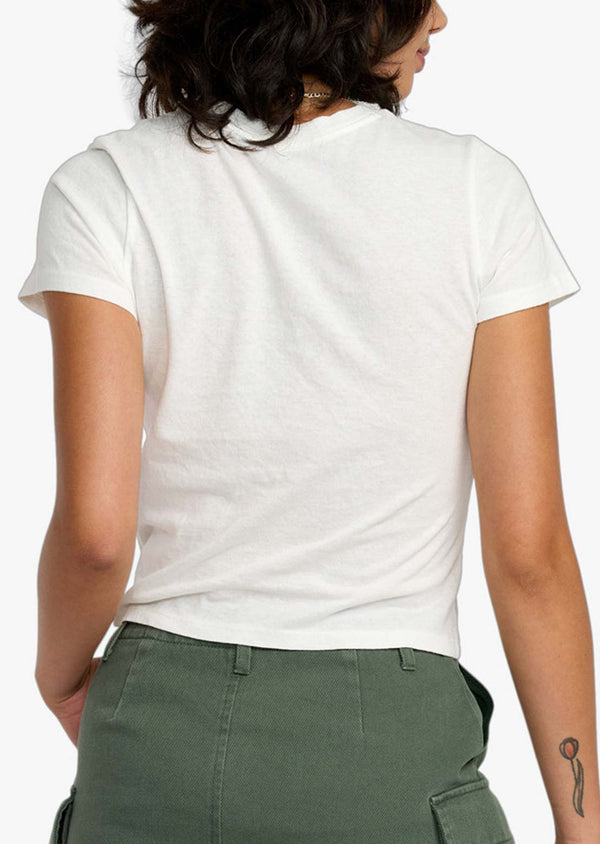 RVCA W SPANKY LOTERIA 411 TEE