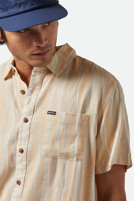 BRIXTON CRU SLUB S/S WVN 