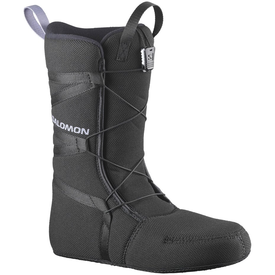 SALOMON W SCARLET BOA BOOTS - Boutique Homies