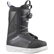 SALOMON W SCARLET BOA BOOTS - Boutique Homies