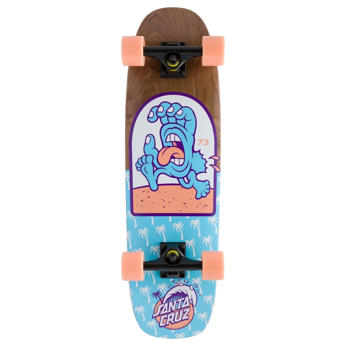 SANTA CRUZ BEACH BUM HAND STREET CRUISER - Boutique Homies