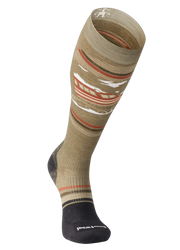 SMARTWOOL M SNOWBOARD TARGETED CUSHION PISTE MACH OTC SOCKS - Boutique Homies