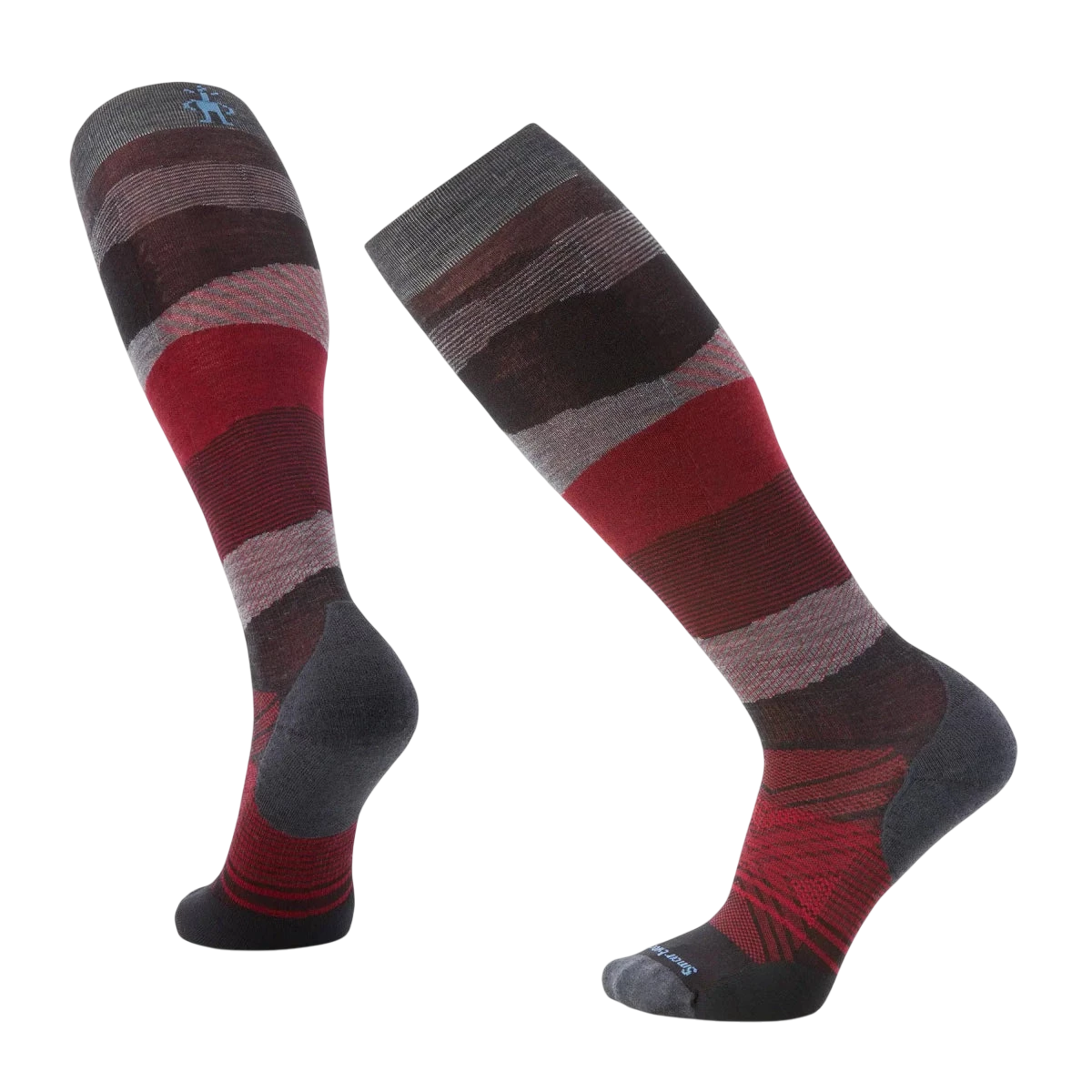 SMARTWOOL SKI TARGETED CUSHION PATTERN OTC SOCKS - Boutique Homies