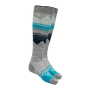 SMARTWOOL W SKI TARGETED CUSHION OTC SOCKS - Boutique Homies