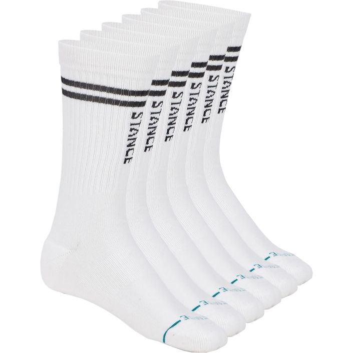 STANCE CORE 6PK CREW SOCKS 