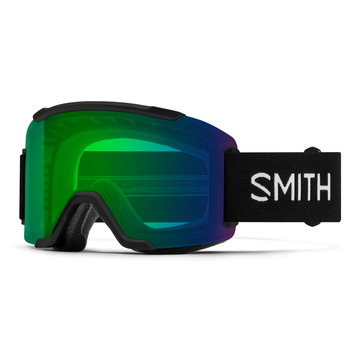 SMITH SQUAD GOGGLE BLACK - trois quarts