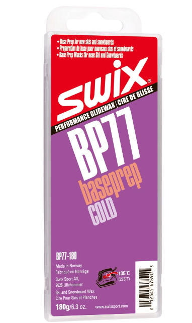 SWIX BP77 COLD BASE PREP WAX, 180G - Boutique Homies