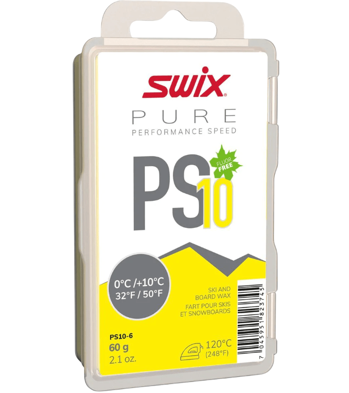 SWIX PS10 YELLOW GLIDE WAX, 60G - Boutique Homies