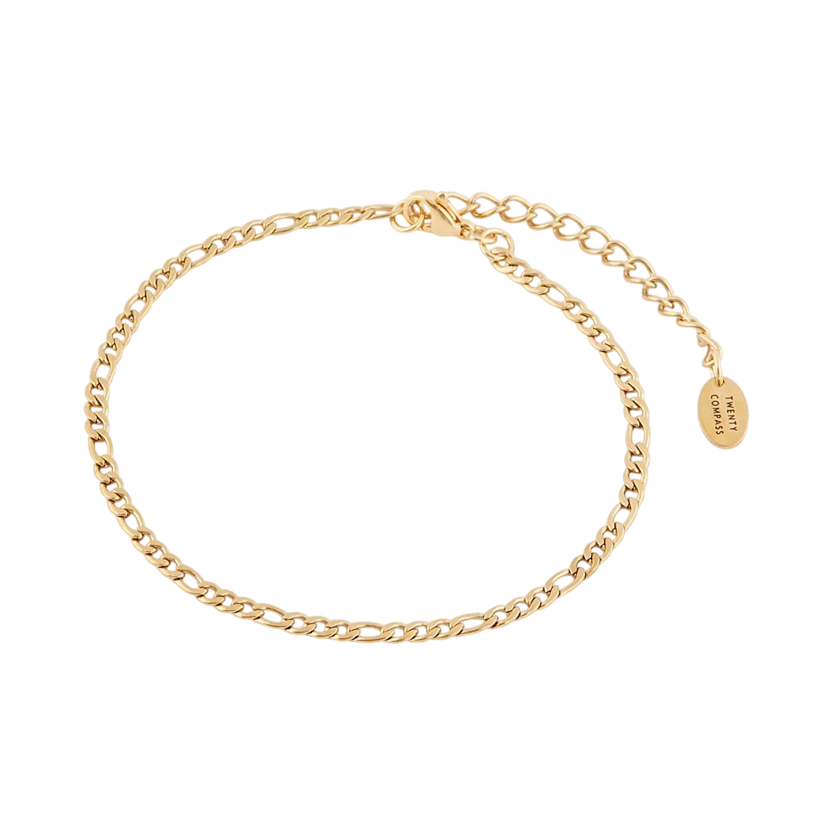 TWENTY COMPASS W RIVIERA ANKLET