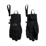 Gants The North Face Montana Short Glove noirs, vue du dos et de la paume