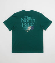 THE NORTH FACE RETRO TRAIL RELAXED SS TEE - Pacific Teal - vue principale